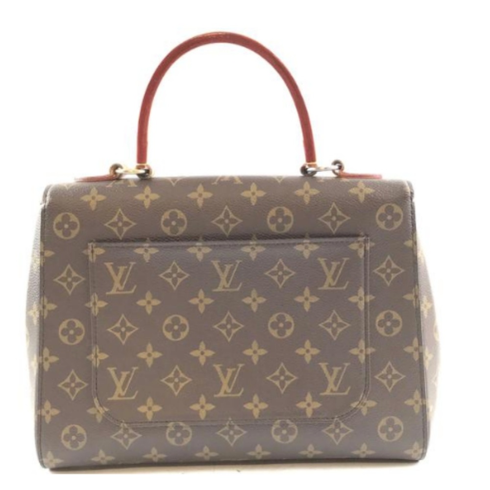 Cluny Mm Top Handle Flap Canvas Shoulder Bag - Picture 2 of 8